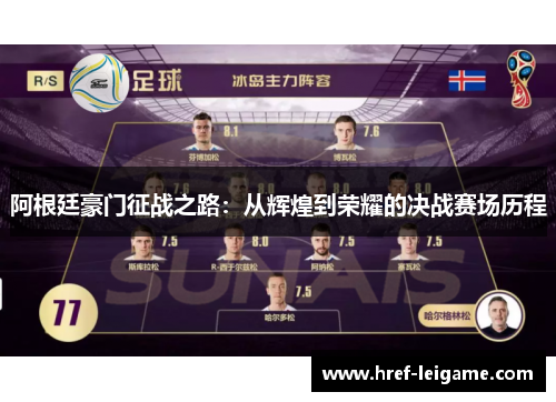 阿根廷豪门征战之路：从辉煌到荣耀的决战赛场历程